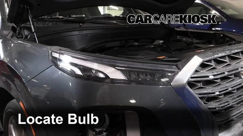 2020 Hyundai Palisade SEL 3.8L V6 Éclairage Feu de jour (remplacer l'ampoule)